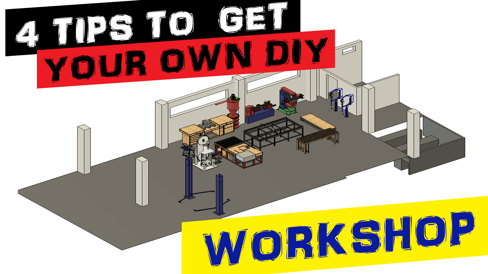 4 tips to get your own DIY workshop - thecuzdoes