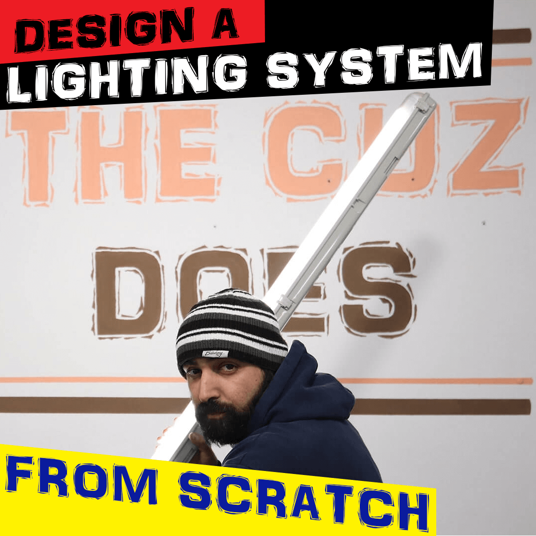 design a workshop lighting system from scratch